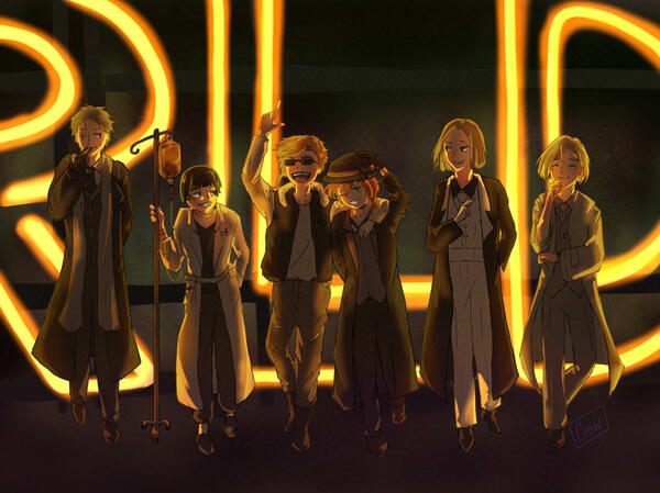 Chuuya and The Flags